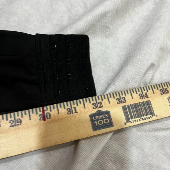 Maidenform Black Strapless Full Coverage Underwire Bra Smooth Cup 38DDD - Picture 6 of 7